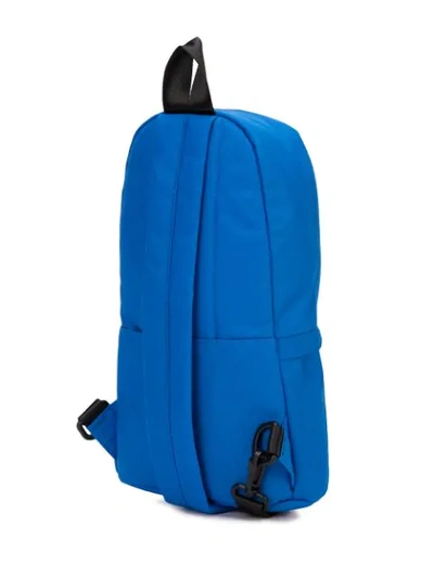 Shop Mostly Heard Rarely Seen Smuggler Backpack In Blue