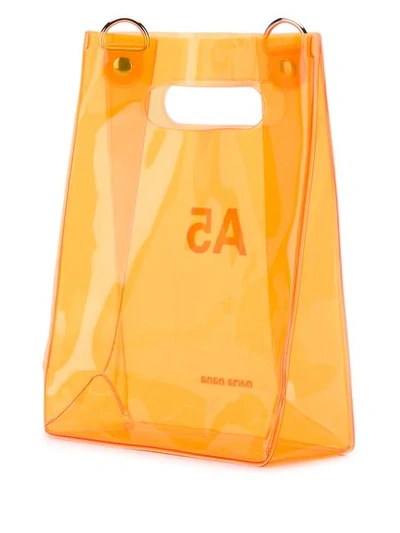 Shop Nana-nana A5 Shoulder Bag - Farfetch In Neon Orange