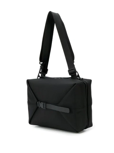 Shop Côte And Ciel Aar Shoulder Bag In Black