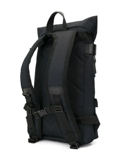 Shop Makavelic Chase Fold Backpack In Black