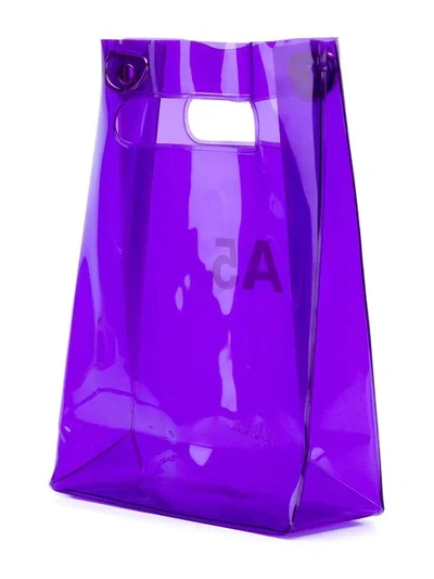 Shop Nana-nana A5 Shoulder Bag In Purple