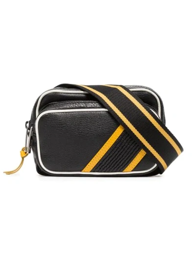 Shop Givenchy Contrast Trim Belt Bag - Black