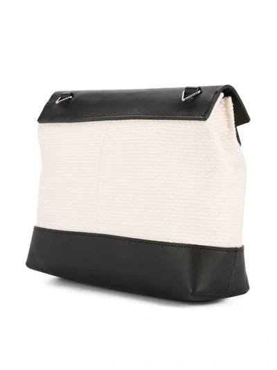 Shop Cabas Micro Shoulder Medium Bag In White