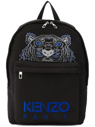 Shop Kenzo Large Tiger Backpack - Black