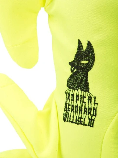 Shop Bernhard Willhelm Bambi Bag In Yellow