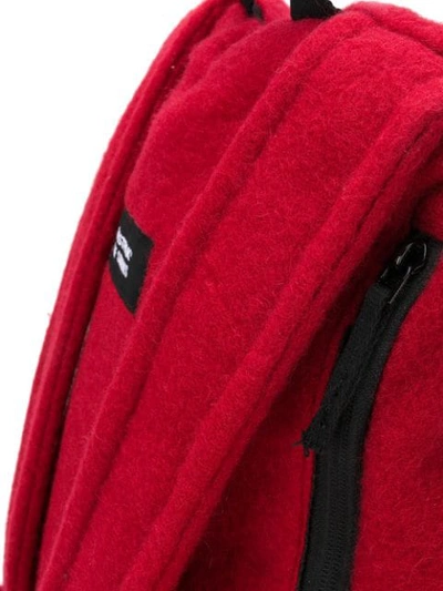 Shop Eastpak East Pak X Raf Simons Ricceri Coat Backpack In Red