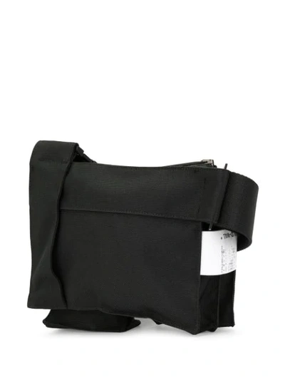 Shop A-cold-wall* Foldover Top Shoulder Bag In Black