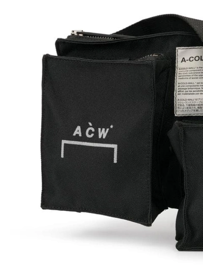 A-COLD-WALL* FOLDOVER TOP SHOULDER BAG - 黑色