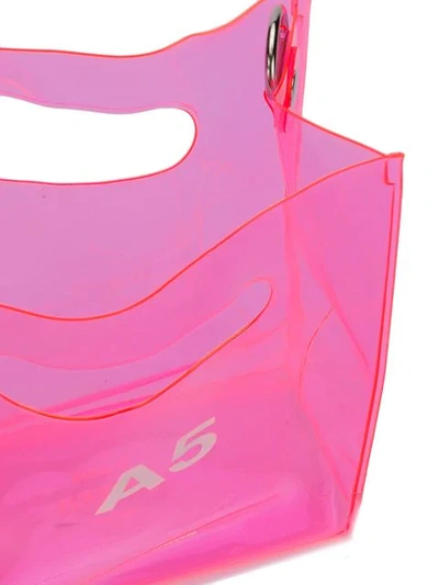 Shop Nana-nana A5 Tote Bag In Pink