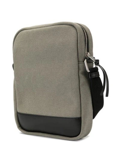 Shop Saint Laurent Rivington Shoulder Bag In Grey