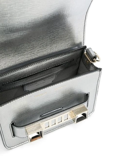 Shop Proenza Schouler Ps11 Crossbody Bag In Metallic