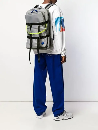 ADER ERROR UTILITY STRAP BACKPACK - 灰色