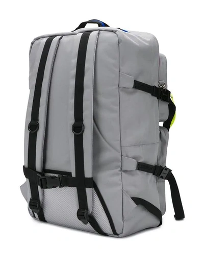 Shop Ader Error Utility Strap Backpack In Grey