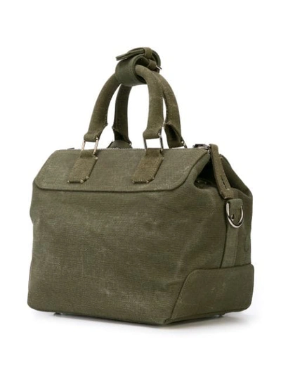 Shop Readymade Military Style Holdall In Green