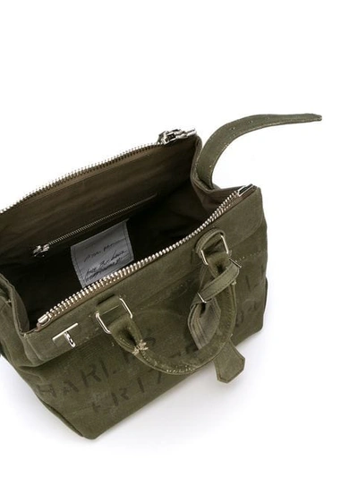 Shop Readymade Military Style Holdall In Green
