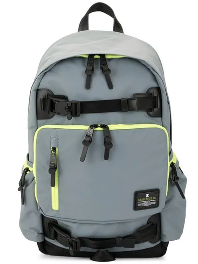 Shop Makavelic Jade B.u. Evolution Backpack In Grey