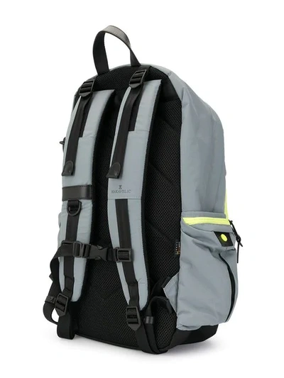 Shop Makavelic Jade B.u. Evolution Backpack In Grey