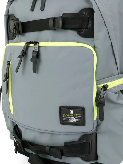 Shop Makavelic Jade B.u. Evolution Backpack In Grey