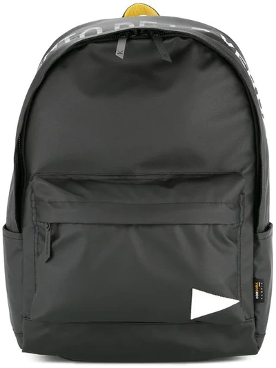 Shop Makavelic Rico Usmc Backpack In Black