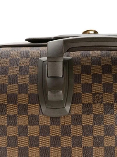 Pre-owned Louis Vuitton  Pegase 65 Travel Carry Hand Bag In Brown