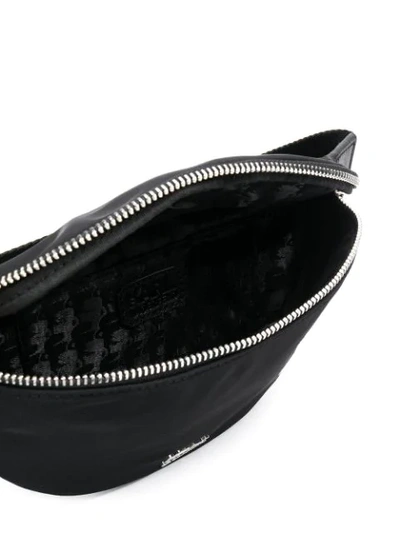 Shop Karl Lagerfeld K/ikonik Belt Bag In Black