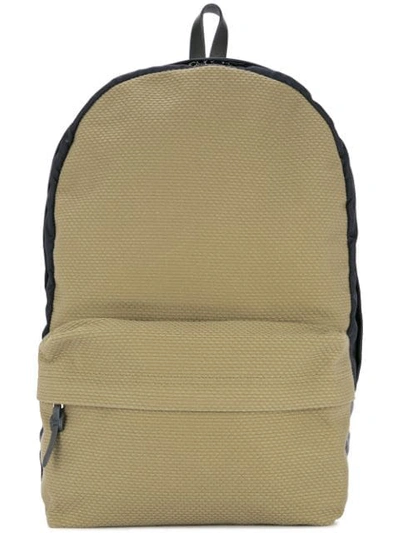 Shop Cabas Contrast Panel Backpack - Brown