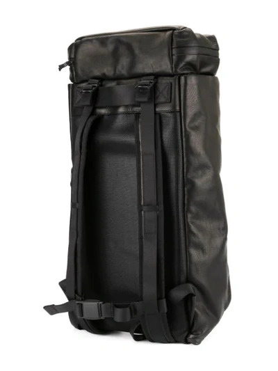 Shop Devoa Parachute Buckle Backpack In Black