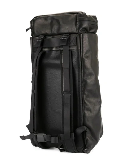 Devoa Parachute Buckle Backpack In Black | ModeSens