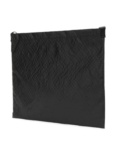 Shop Undercover Caution Shoulder Bag In Black