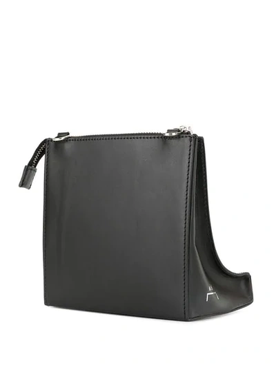 Shop A-cold-wall* Curved Crossbody In Black