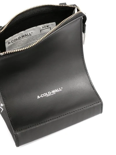 Shop A-cold-wall* Curved Crossbody In Black