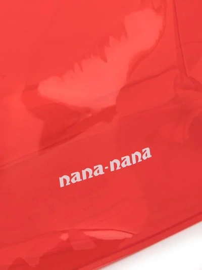 Shop Nana-nana A4 Tote Bag In Red