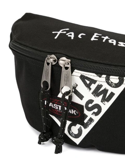 Shop Facetasm Eastpak Tape Belt Bag In Black