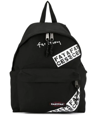 Shop Facetasm Eastpak Tape Backpack In Black