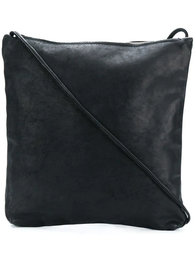 Shop Guidi Large Shoulder Bag - Black