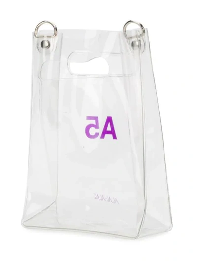 Shop Nana-nana A5 Shoulder Bag In White