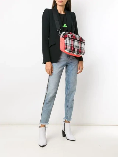 Shop Àlg X Melissa Checked Belt Bag In Multicolour