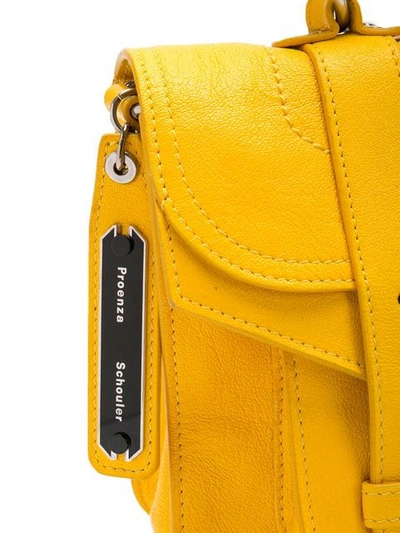 Shop Proenza Schouler Ps1 Tiny Crossbody Bag In Yellow