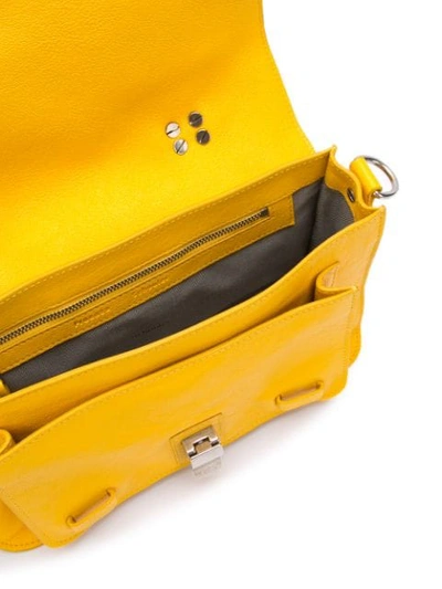 Shop Proenza Schouler Ps1 Tiny Crossbody Bag In Yellow