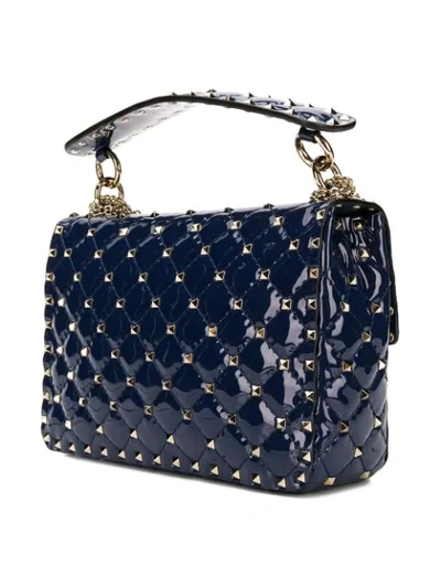 Shop Valentino Garavani 'rockstud Spike' Handtasche In Blue