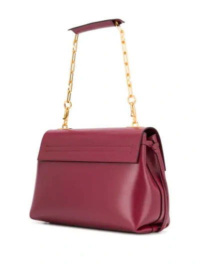 Shop Valentino Garavani Vring Medium Chain Bag In Purple