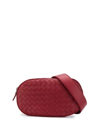 Shop Bottega Veneta Intrecciato Belt Bag In Tb6