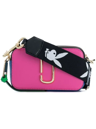 Shop Marc Jacobs The Snapshot Camera Bag In Pink
