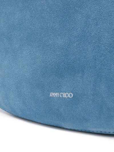 Shop Jimmy Choo Stevie Shoulder Bag - Blue