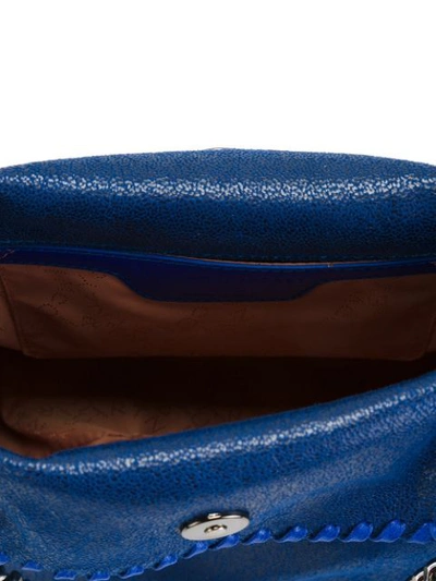 Stella Mccartney Mini Falabella Tote In Blue