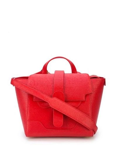 Shop Senreve Mini Maestra Shoulder Bag In Red