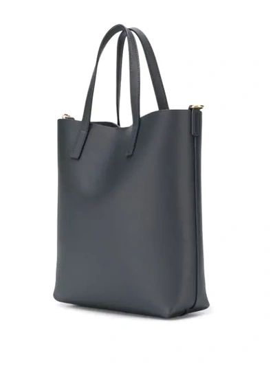 Shop Saint Laurent Small Toy Shopping Bag In Grey