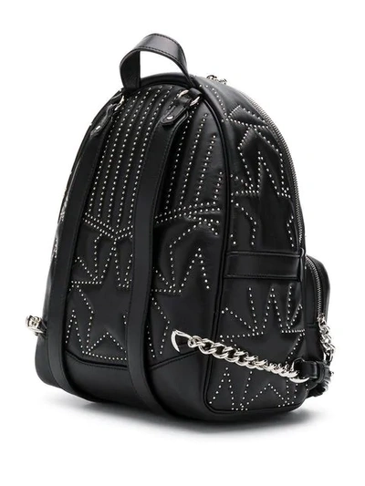 Shop Jimmy Choo Helia Backpack In Black