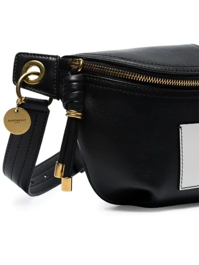 GIVENCHY TWO-TONE BELT BAG - 黑色