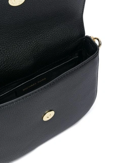 Shop Michael Michael Kors Mott Crossbody Bag In Black